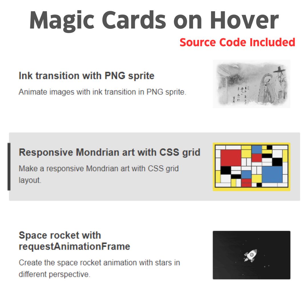 Create Responsive Card Layout with HTML, CSS, and JavaScript (Source Code)